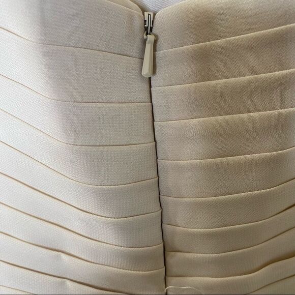 JJs House Strapless Pleated Dress Sz 12 - Picture 7 of 11